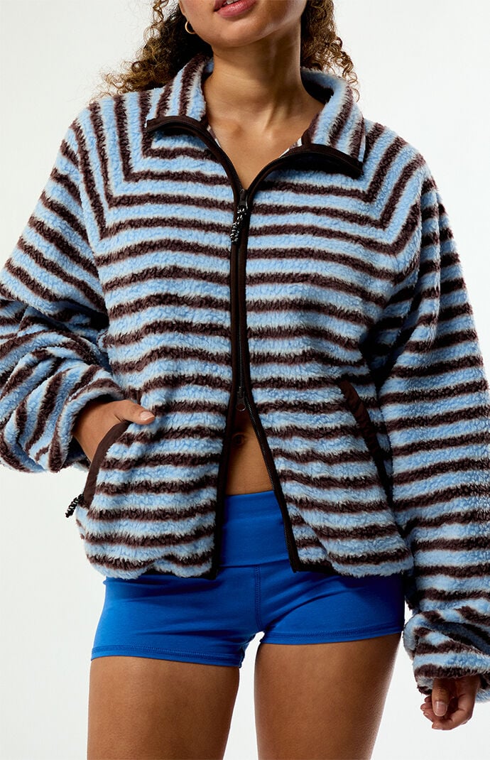 PAC 1980 Active Ski Fleece Printed Ripper Jacket
