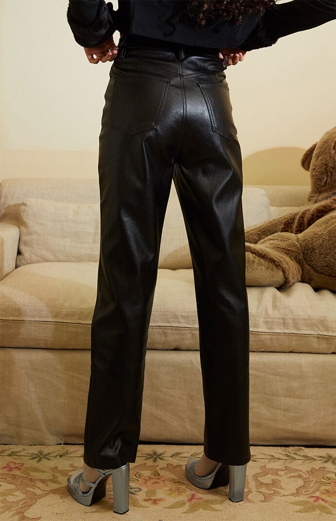 Kylie Faux Leather '90s Pants | PacSun