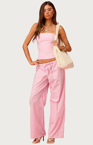 Barbie Icon Striped Strapless Corset image number 5