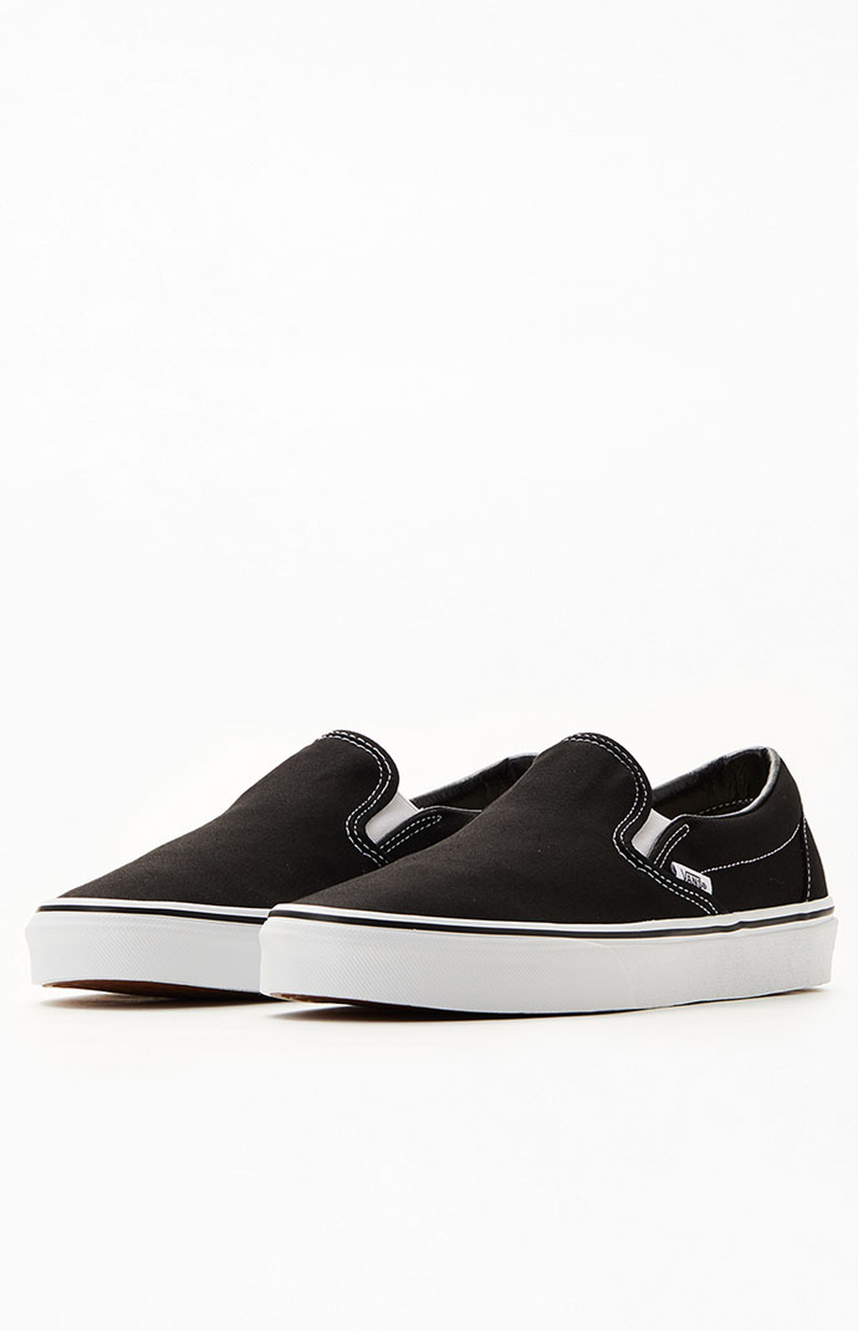 Vans Classic Slip-On Black Shoes | PacSun