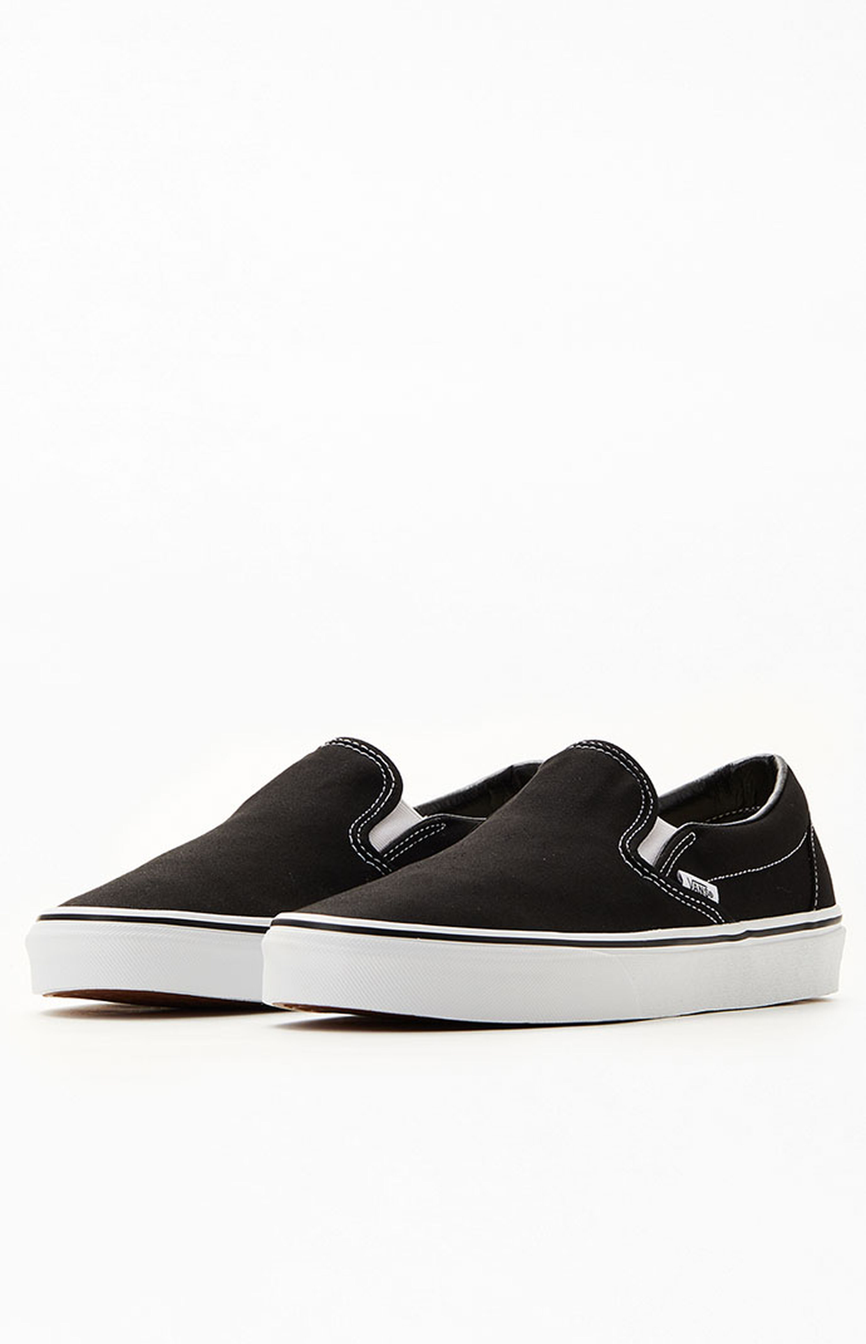 Vans Classic SlipOn Black Shoes PacSun