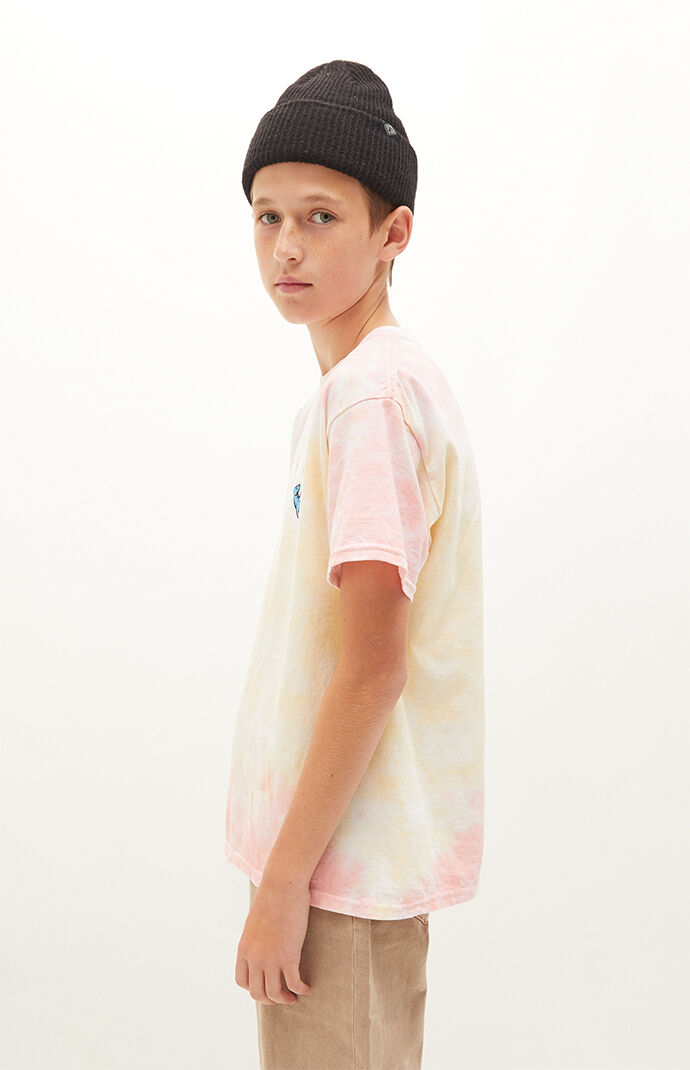 New Illusive London Boys’ Tie Dye Short Sleeve T-Shirt 