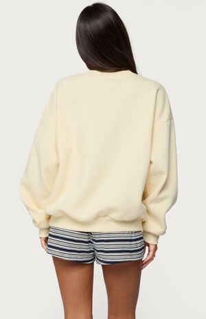 French Riviera Oversized Sweatshirt image number 3