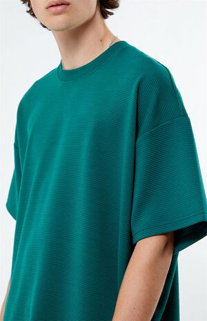 Ribbed Oversized T-Shirt image number 2