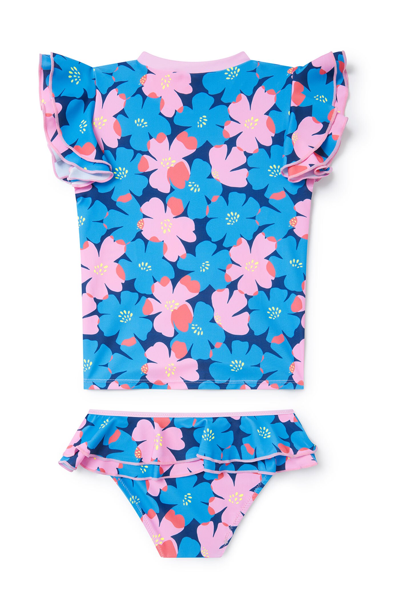 Boardies Kids Sully Floral Rash Guard Set