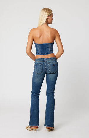 Petra Super Low Flare Jeans image number 4