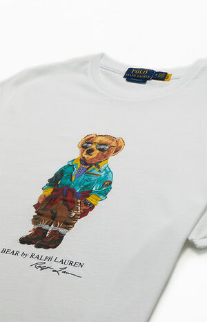 Polo Ralph Lauren White Polo Bear T-Shirt | PacSun