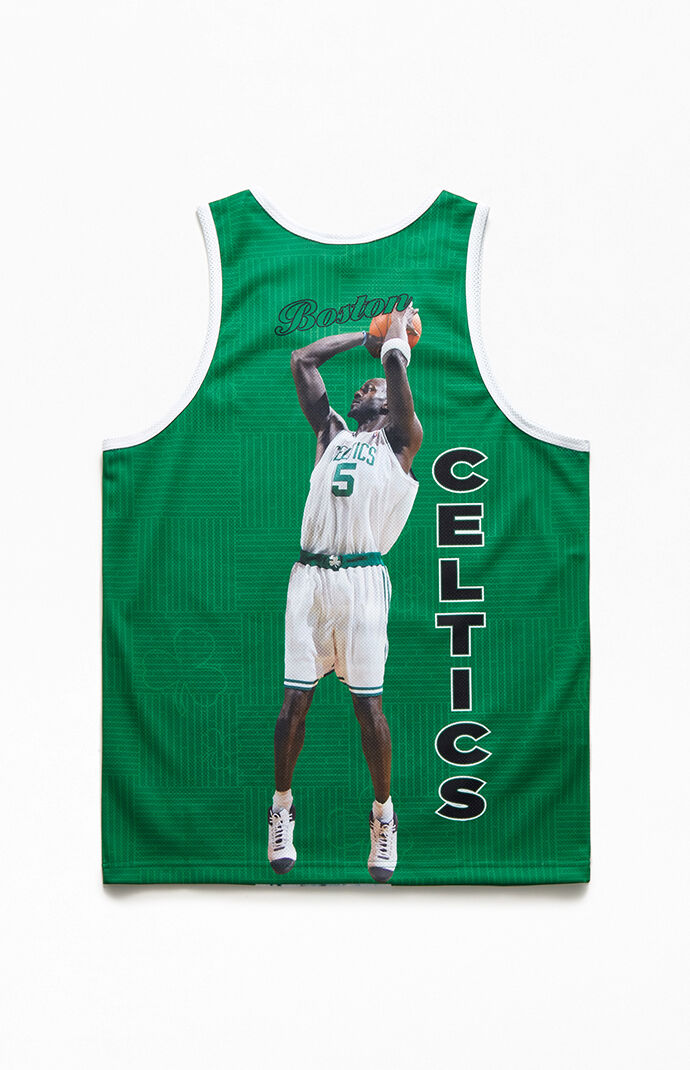 Jumbo Garnett Celtics Basketball Jersey