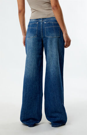 Low Rise Baggy Release Jeans image number 4