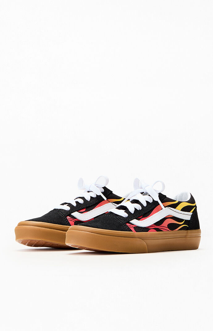 Vans Kids Flame Old Skool Shoes | PacSun