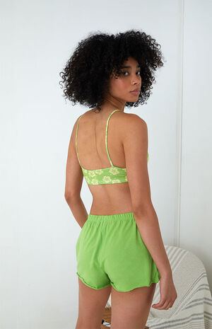 Lounge Ditsy Cotton Bralette image number 3