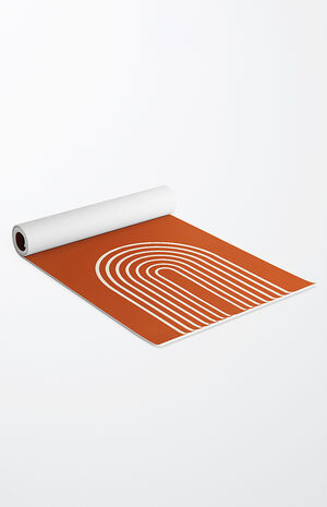 Orange Yoga Mat image number 2