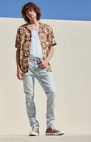 Skinny Indigo Comfort Stretch Jeans image number 1