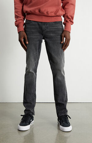 Black Wash Skinny Jeans image number 2