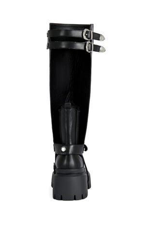 Women's Rampage Black 2-Way Combat Boots image number 3