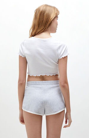 Pacific Sunwear Dolphin Sweat Shorts image number 4