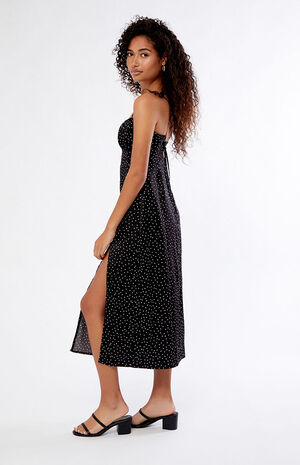 Tie Back Bustier Midi Dress image number 3