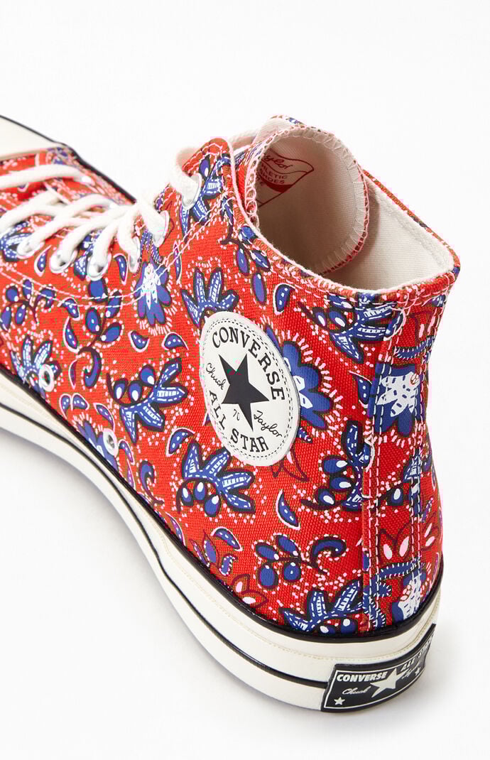 Red Chuck 70 Hi Top Shoes