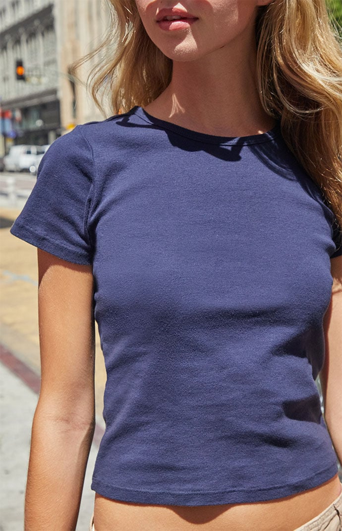 John Galt Navy Short Sleeve T-Shirt