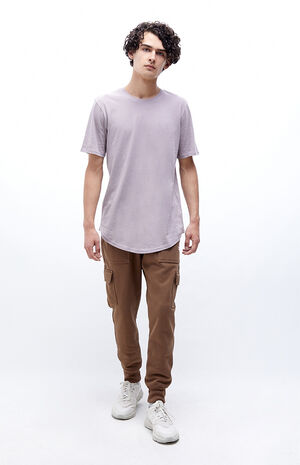 Mauve Willem Scallop T-Shirt image number 4
