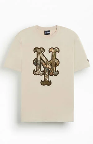 NY Mets Real Tree Camo T-Shirt&nbsp; image number 1