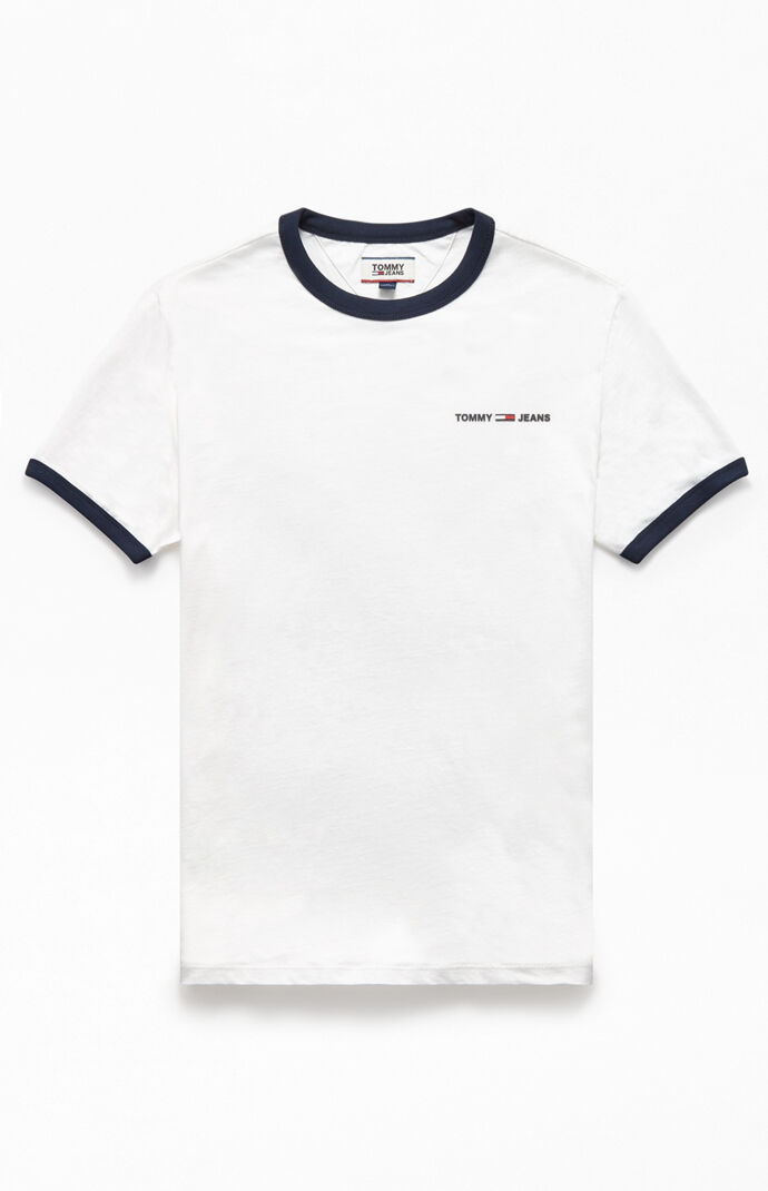 tommy jeans ringer t shirt