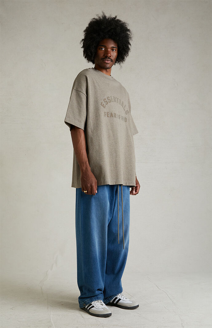Fear of God Essentials Heather Grey Heavy T-Shirt | PacSun