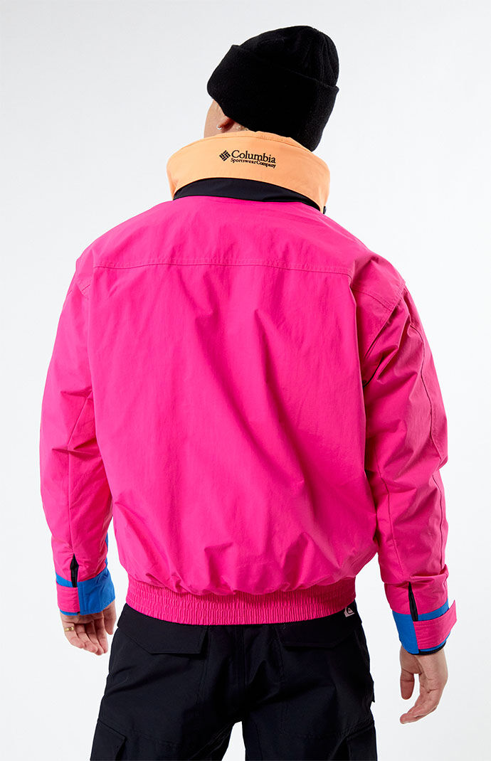 Columbia スキーウェア ピンク/ブラック　L 楽天市場】Columbia コロンビア キッズ スキーウェア上下セット