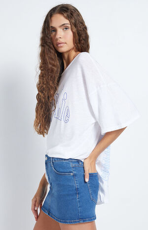 5 Pocket Denim Mini Skirt image number 2