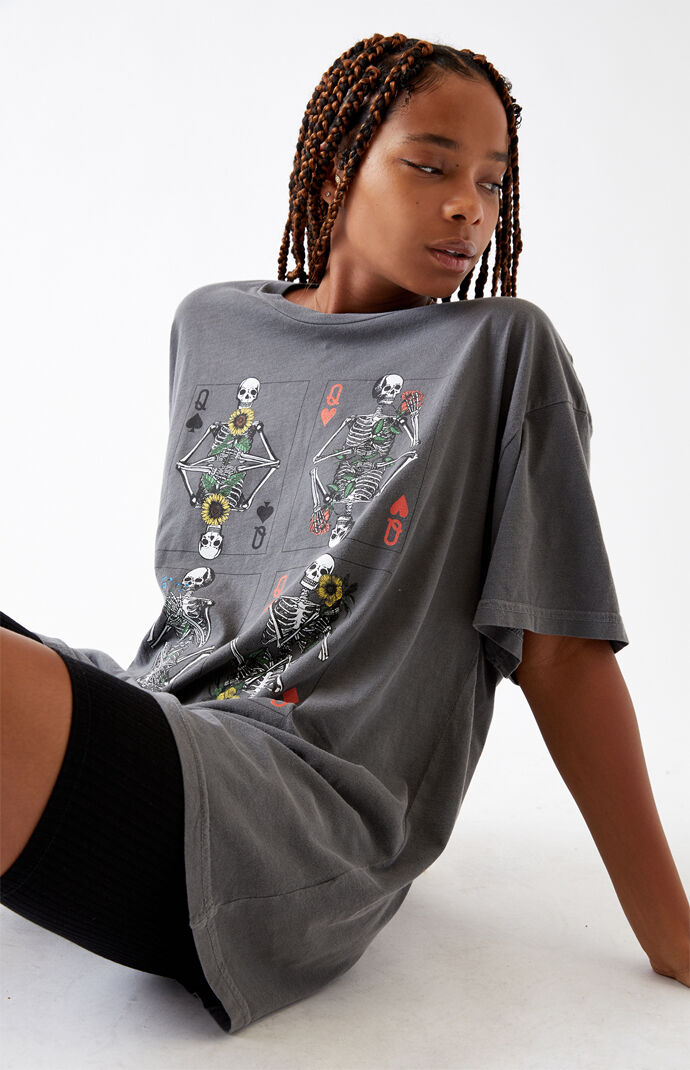 Oversized Dead Card T-Shirt