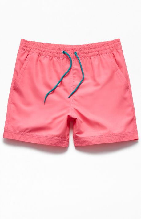 Solid 15" Swim Trunks