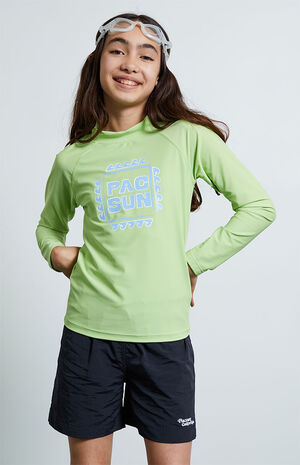 Pacific Sunwear Elastic Waist Boardshorts image number 3