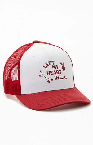 By PacSun Left My Heart Trucker Hat image number 3
