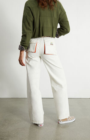 Off White Extreme Baggy Cargo Pants image number 3