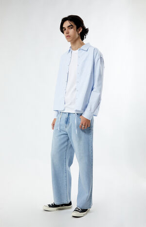 x PacSun Button Down Long Sleeve Shirt image number 4