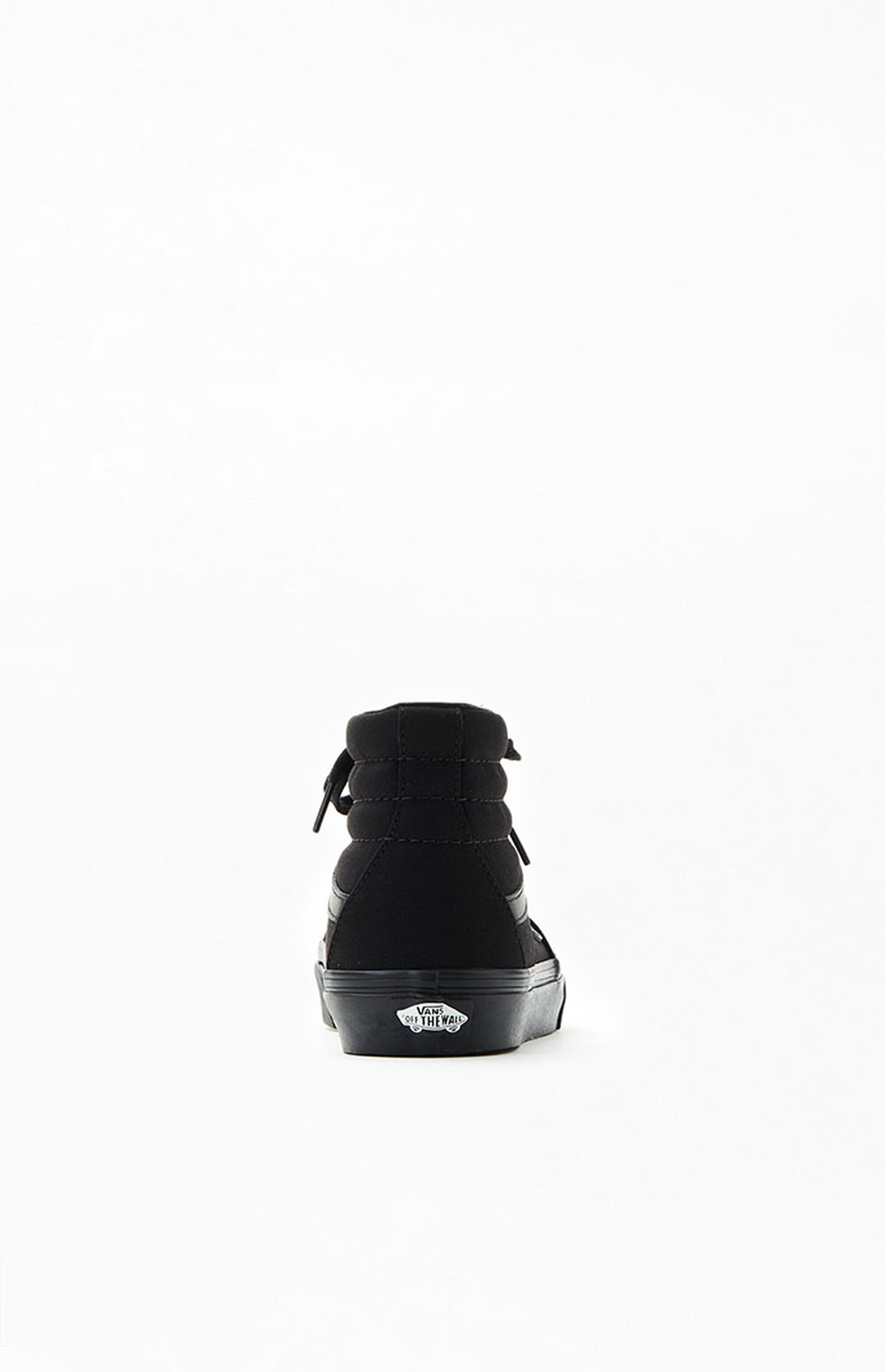Vans Sk8Hi Black Canvas Shoes PacSun
