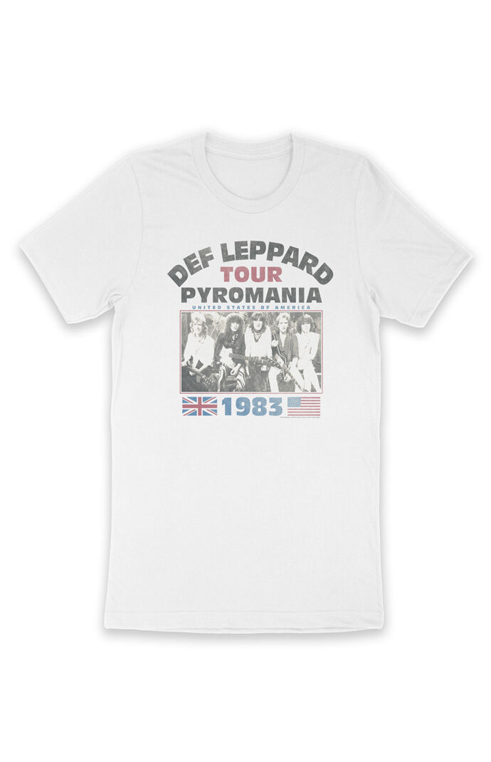 Def Leppard Tour Pyromania T-Shirt