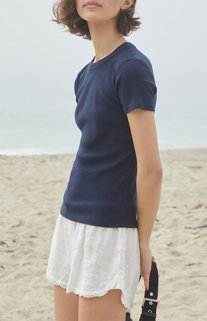 John Galt Navy Hailie T-Shirt