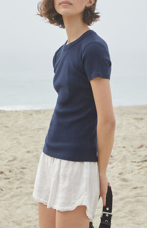 Navy Hailie T-Shirt image number 2