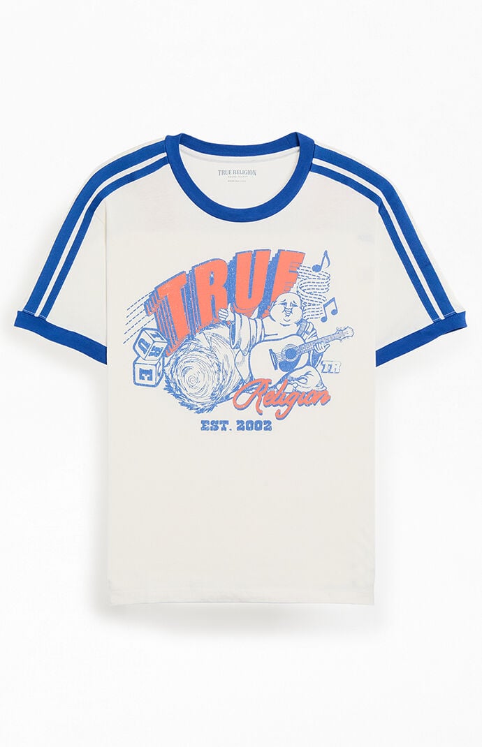 True Religion Buddha Ringer T-Shirt