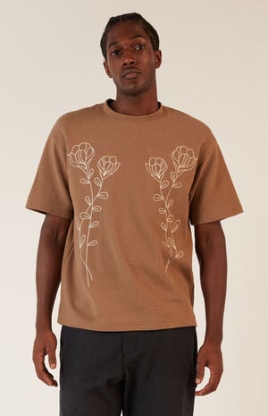Branches Waffle Knit T-Shirt