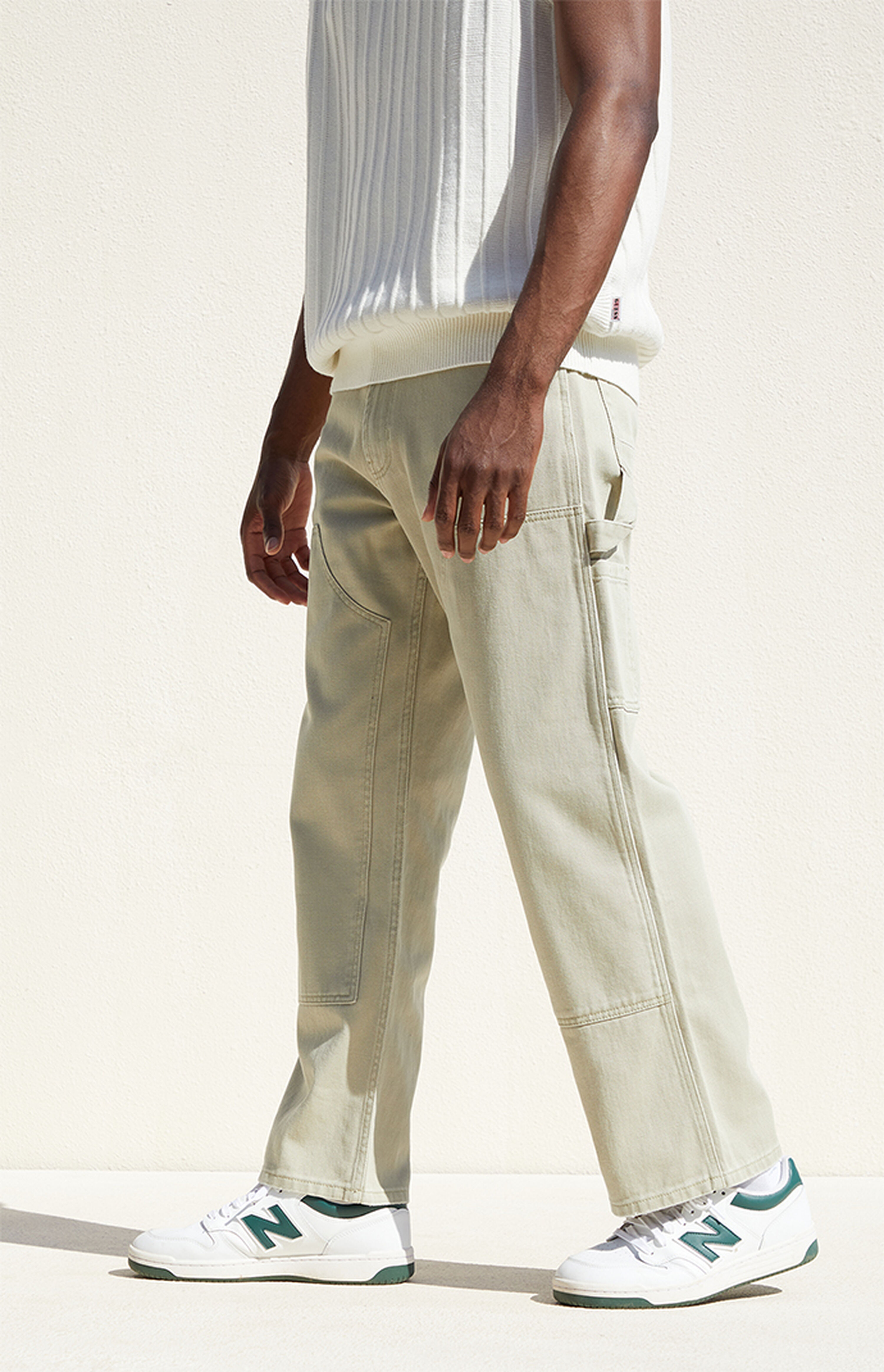 PacSun Baggy Olive Carpenter Jeans PacSun