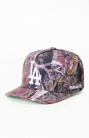 LA Dodgers Camo Snapback Hat image number 4