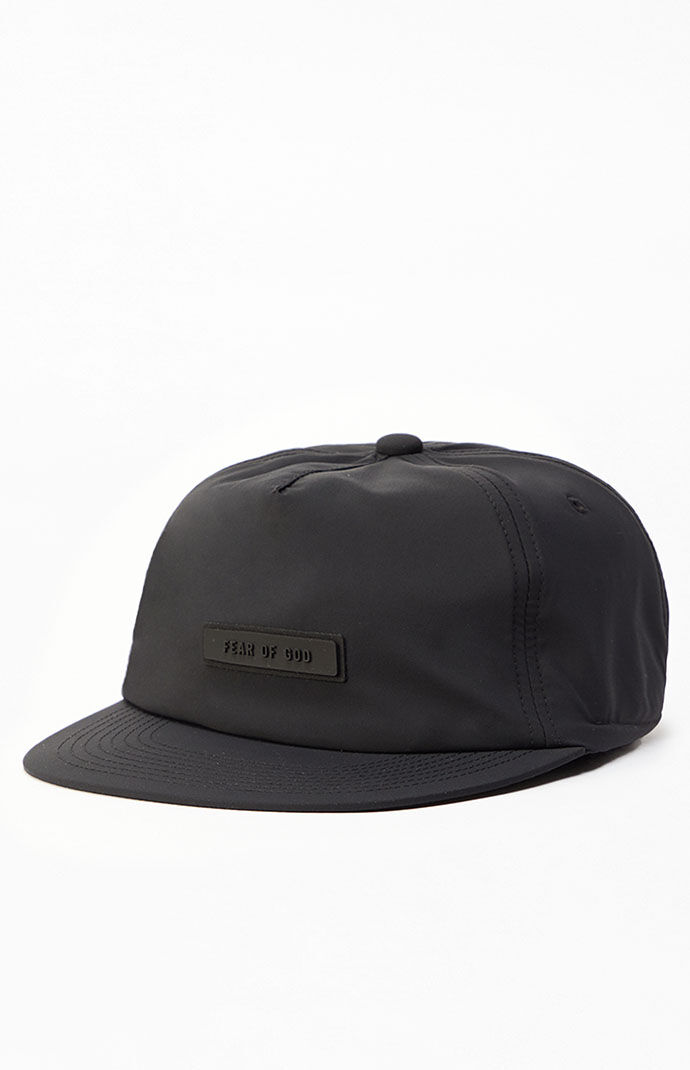 Fear of God ESSENTIALS Jet Black Baseball Hat