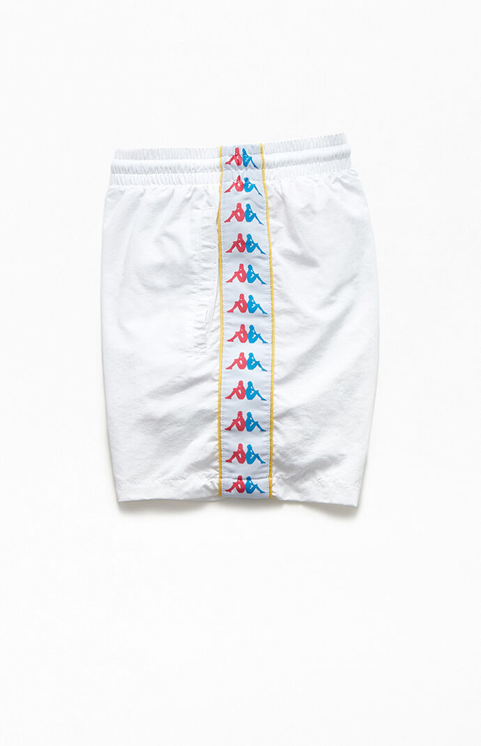 White Authentic Xtabi 15" Swim Trunks