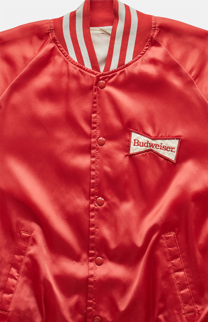 PS VINTAGE '80s Budweiser Varsity Jacket