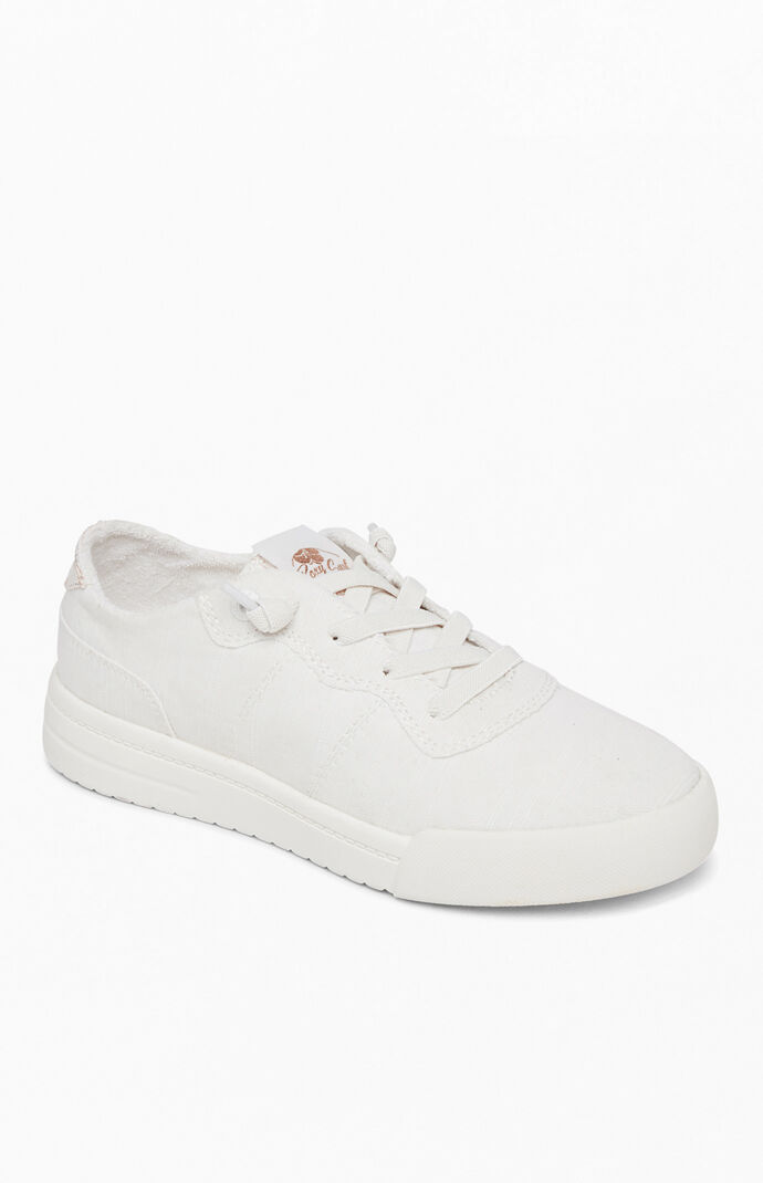 Women's White Cannon Sneakers