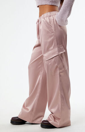 Low Rise Cargo Parachute Pants image number 3