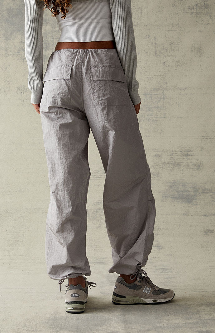 LA Hearts Shiny Baggy Pants PacSun
