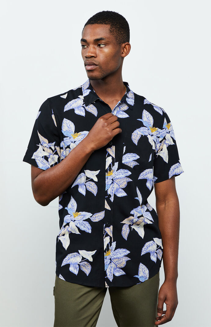 graphic collared shirts